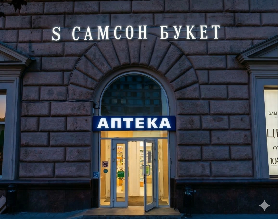 Контражурные буквы для цветочного вечером