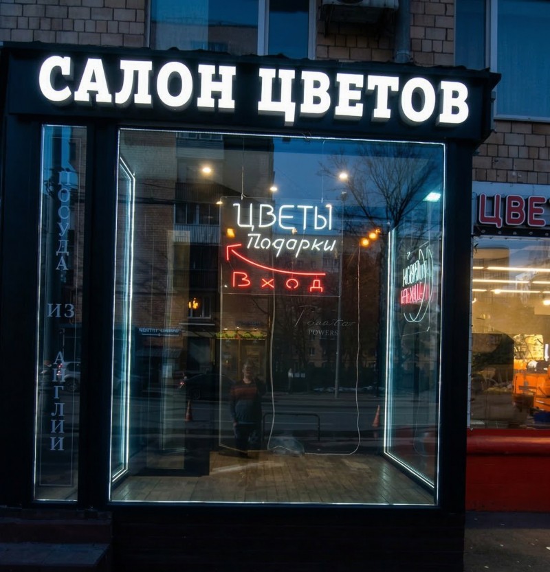 Панель-кронштейн для цветочного у входа